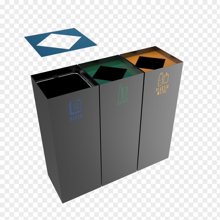 Container Rubbish Bins & Waste Paper Baskets Plastic Recycling Bin Sorting PNG