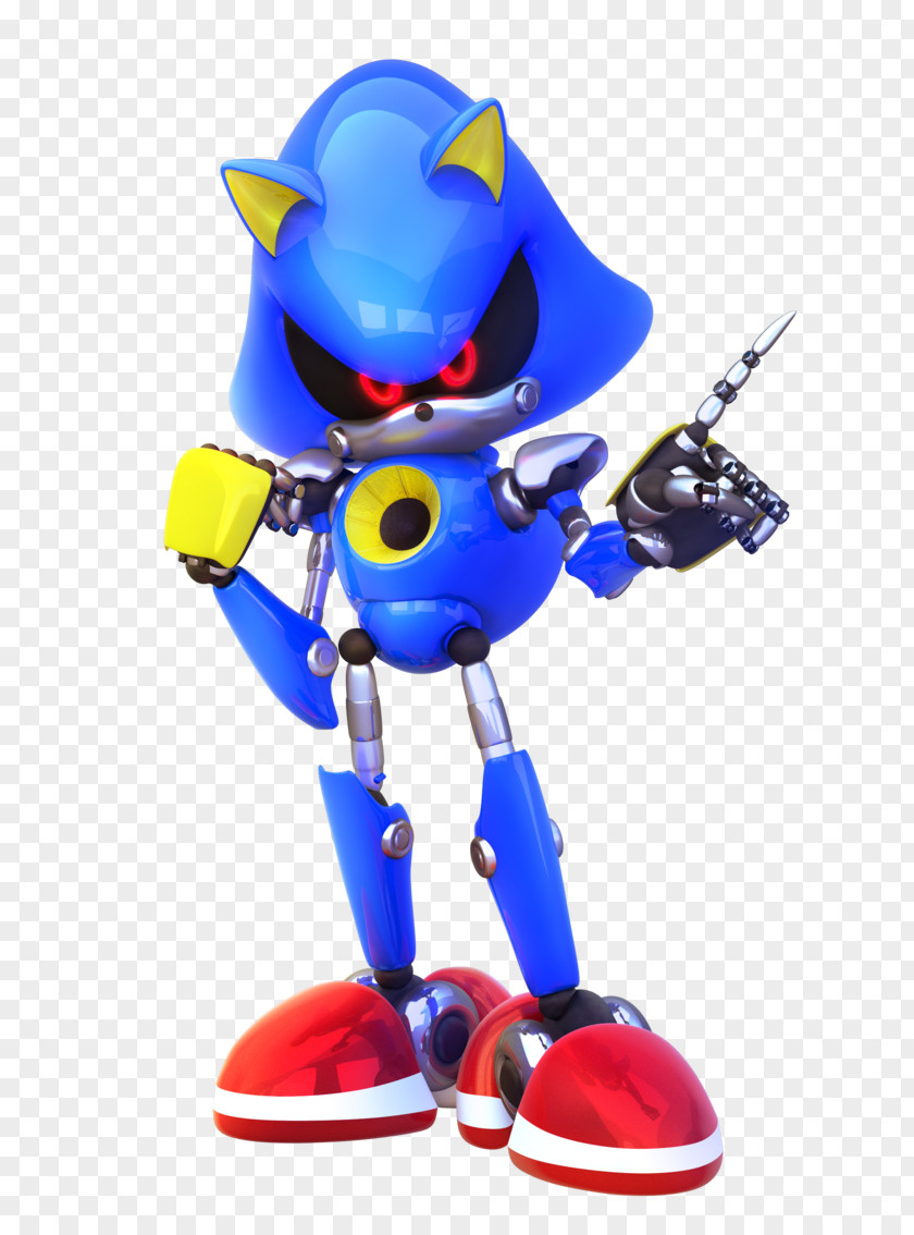 Metal Sonic Lost World & Sega All-Stars Racing Heroes The Hedgehog 4: Episode II PNG