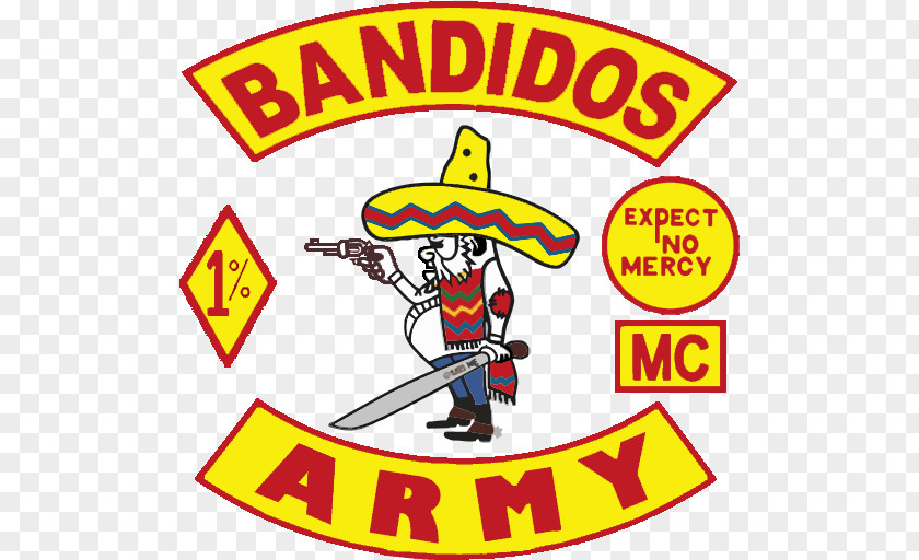 Motorcycle Bandidos Club Outlaw Logo PNG