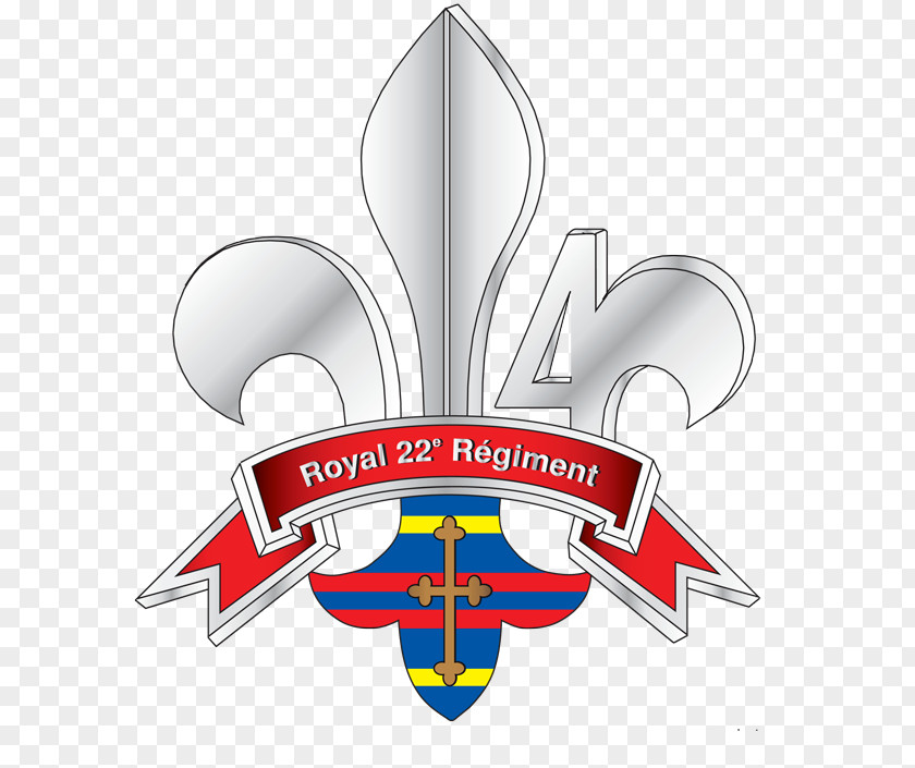 Ay Insignia Royal 22nd Regiment Battalion Canadian Militia Soldier PNG