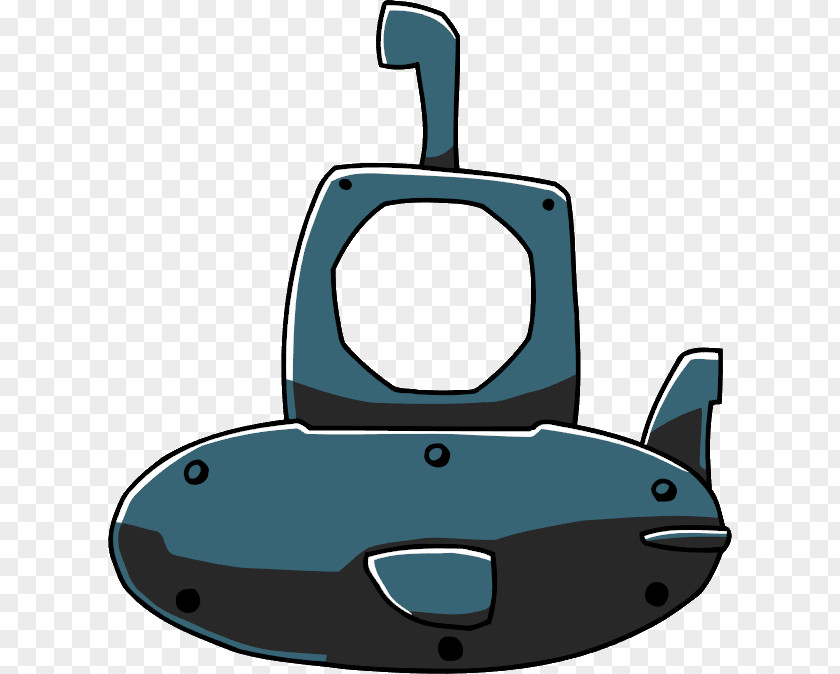 Cartoon Submarine Power Cable Clip Art Image PNG