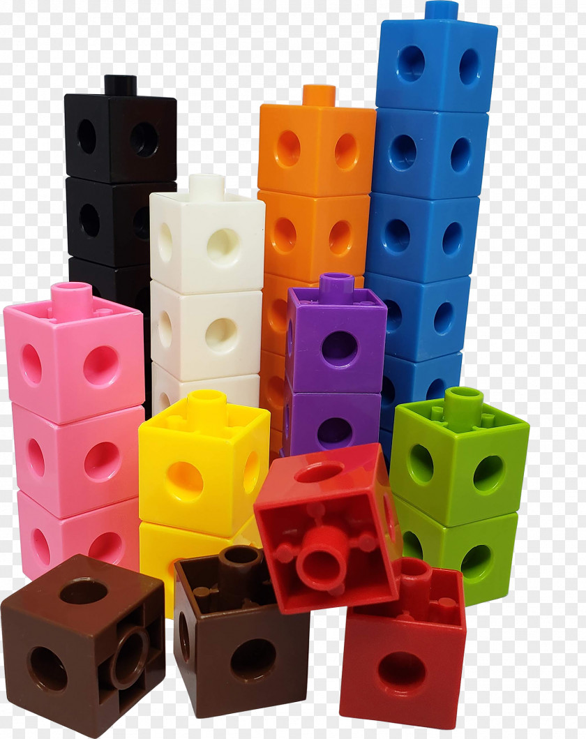 Cube Toy Block Mathematics Realverse Counting PNG
