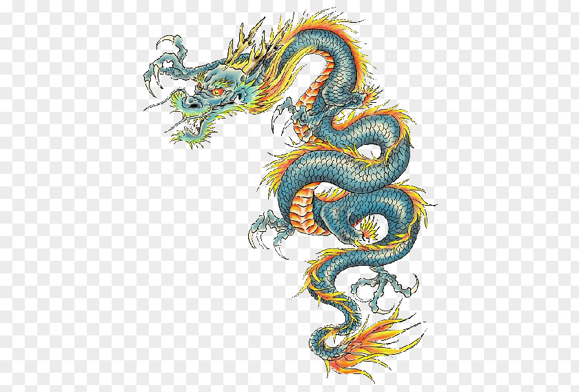素材中国 Sccnn.com 7 China Chinese Dragon Japanese Tattoo PNG