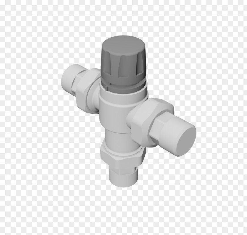 Thermostatic Mixing Valve Control Valves Autodesk Revit Building Information Modeling Computer-aided Design PNG