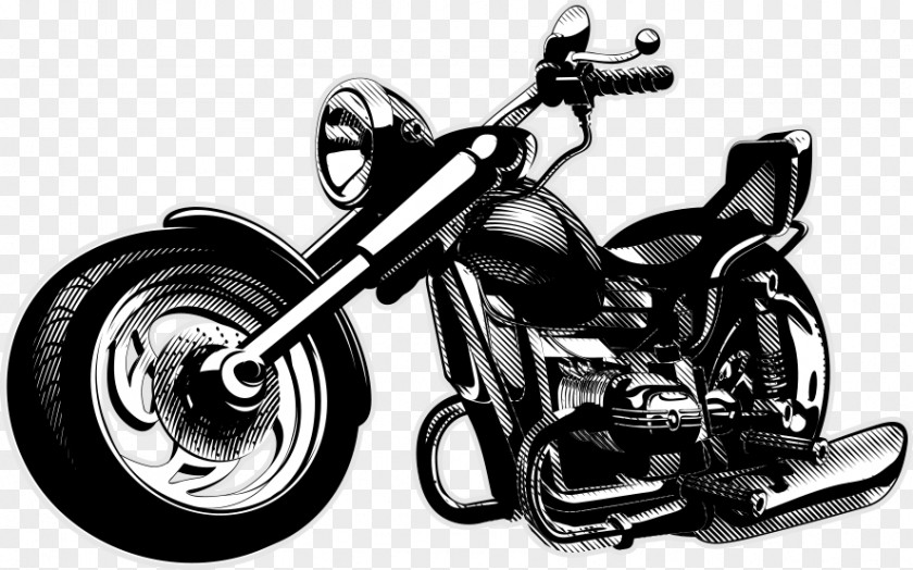 Vector Motorcycle Cartoon Photography Royalty-free PNG