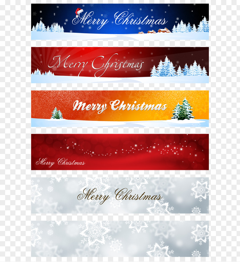 Christmas Decorative Painting Tree Santa Claus Greeting Card PNG