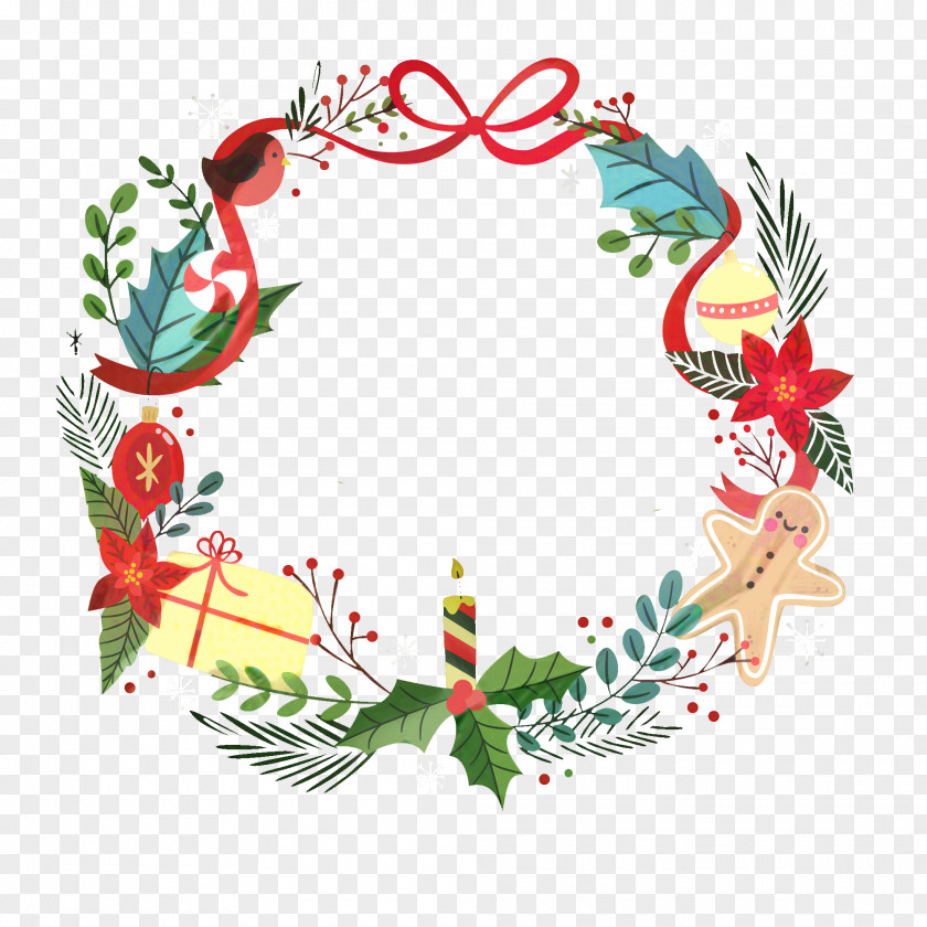 Clip Art Wreath Image Christmas Ornament PNG
