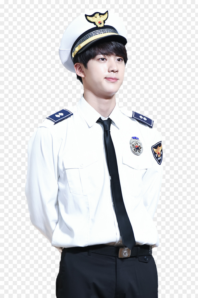 Jin BTS More About The Most Beautiful Moment In Life, Part 1 Police PNG