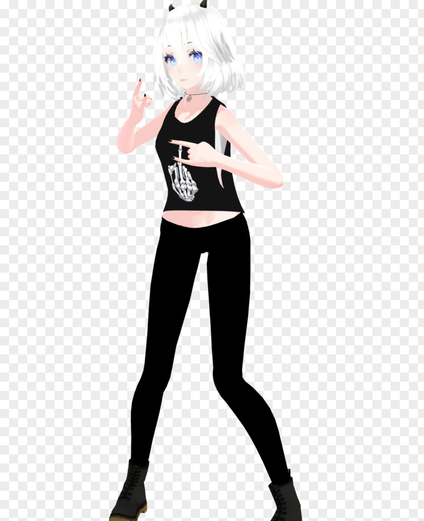 Punk Hair DeviantArt Leggings Rock Costume PNG