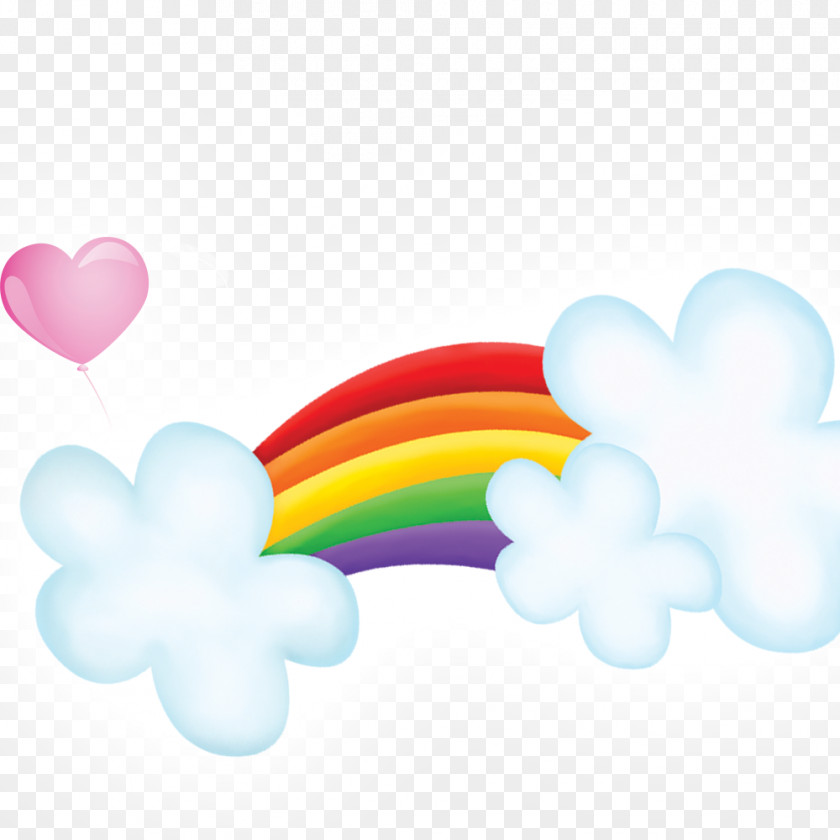 Rainbow Cloud PNG