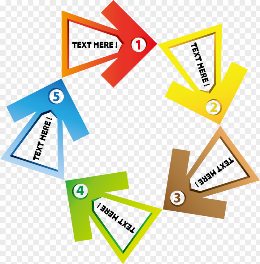 Vector Cycle Arrows Arrow Diagram PNG