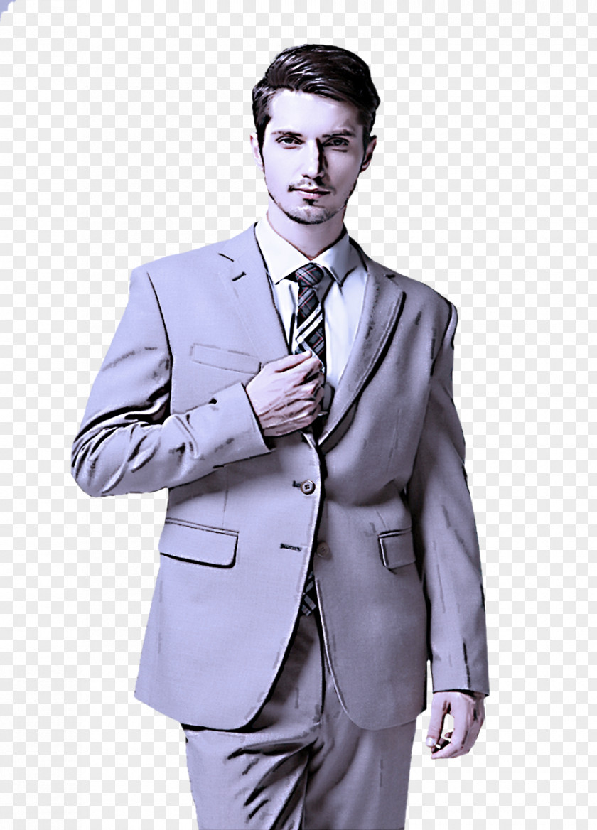 Blazer Whitecollar Worker Suit Clothing Formal Wear Gentleman Standing PNG