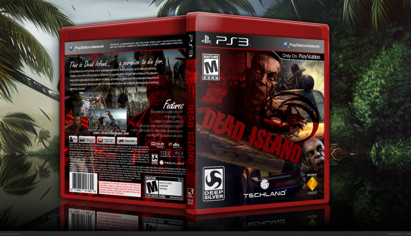 Dead Island Island: Riptide Escape PlayStation 3 Video Game PNG