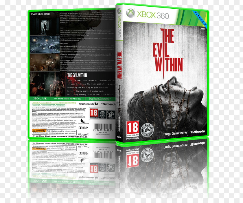 Evil Within Xbox 360 The 2 BioShock Infinite PlayStation 4 PNG