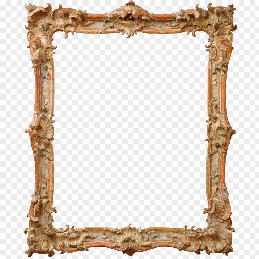 Rococo Frame Antike Rahmen & Antiquitäten Picture Frames Image Photograph Rigid PNG