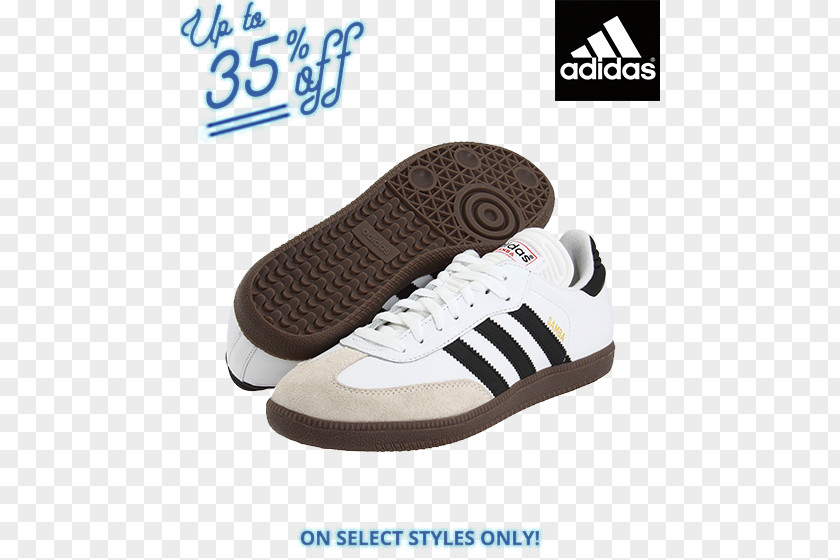 White/Black Sports Shoes Skate ShoeZappos Running For Women Adidas Samba Classic Indoor Soccer Shoe PNG