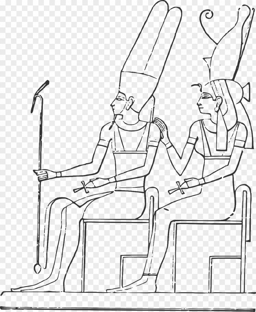 Ancient Egyptian Deities Pyramids Coloring Book Mummy PNG