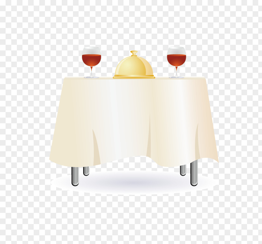 Vector Table Material Tablecloth Rectangle Yellow PNG