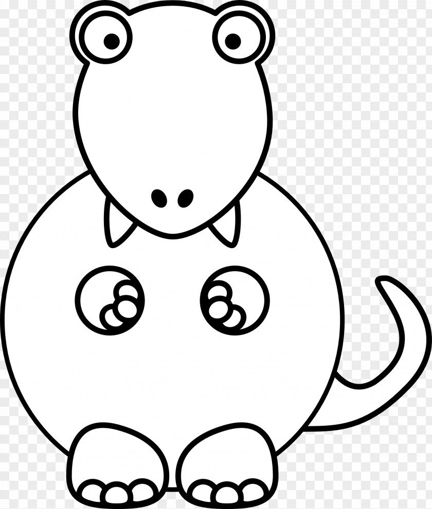 Dinosaur Coloring Book Color A Child PNG