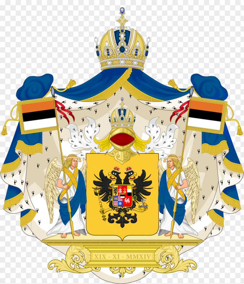 Greater Coat Of Arms Luxembourg Kingdom Cyprus Crest PNG