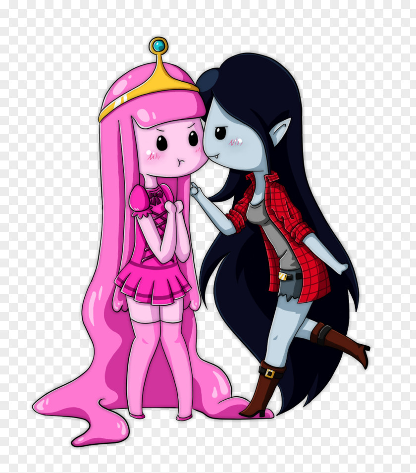 Adventure Time Marceline And Ice King Clip Art Illustration Pink M Product Legendary Creature PNG