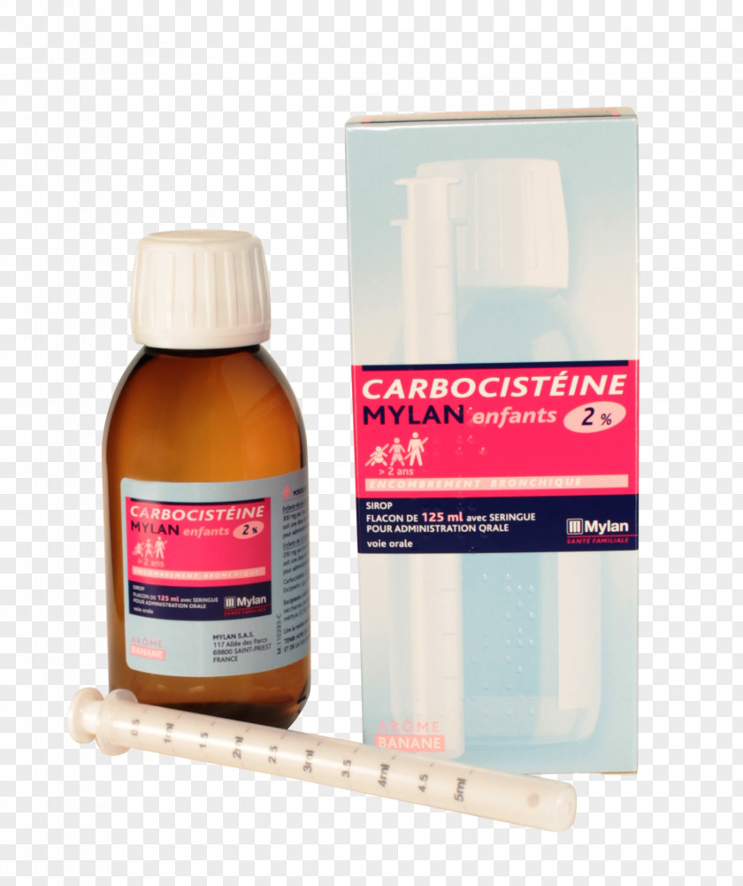 Child Cough Carbocisteine Pharmaceutical Drug Syrup Generic PNG