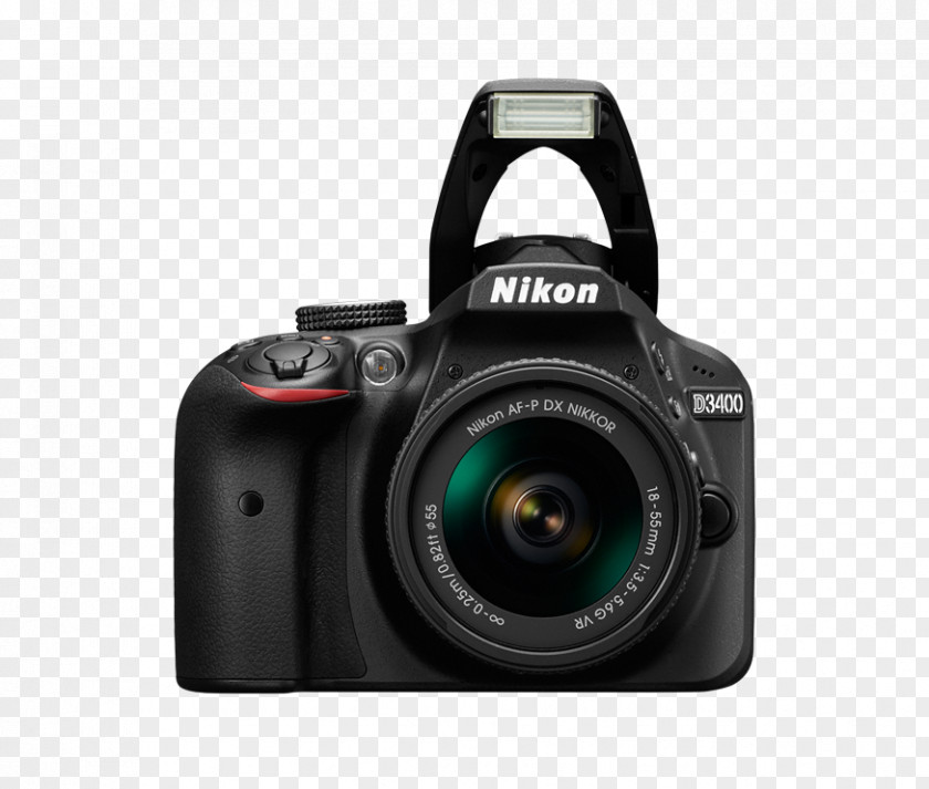 Slr Cameras Nikon D3300 D3400 Digital SLR DX Format PNG