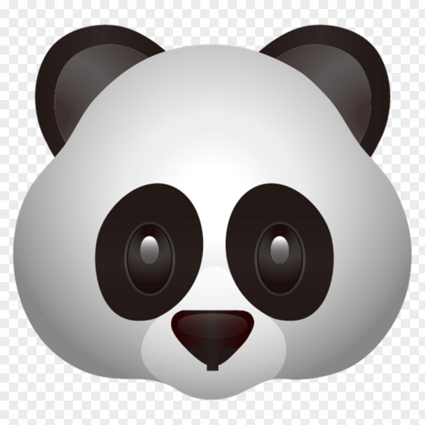 Emoji Giant Panda Sticker Emoticon Clip Art PNG