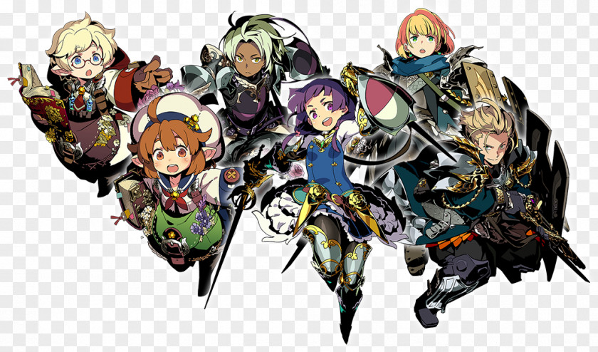 Etrian Odyssey V: Beyond The Myth Nintendo 3DS Dungeon Crawl Computer Software PNG