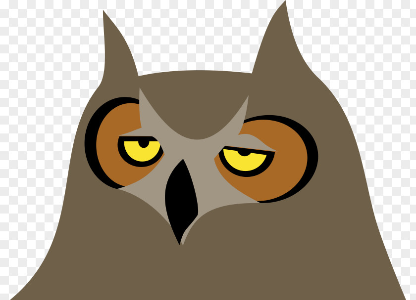 Owl Cartoon Smiley Clip Art PNG