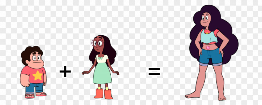 Sherlocked Stevonnie Garnet Jock Rose Quartz Pearl PNG