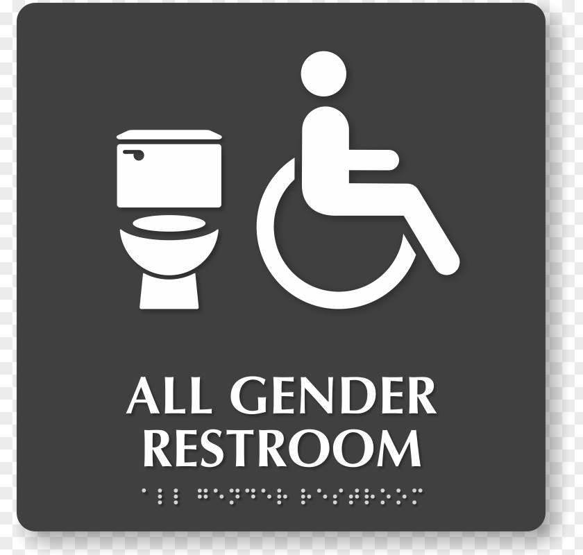 Womens Bathroom Sign Unisex Public Toilet Gender Identity PNG