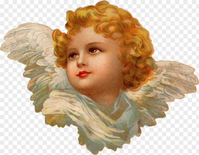 Angels Cherub Christmas Card Angel Victorian Era PNG