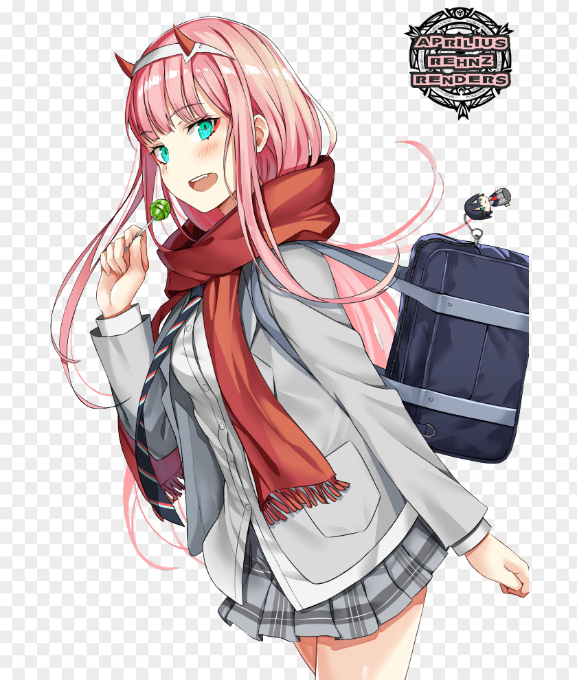 Anime Science Fiction PNG , darling in the franxx render clipart PNG