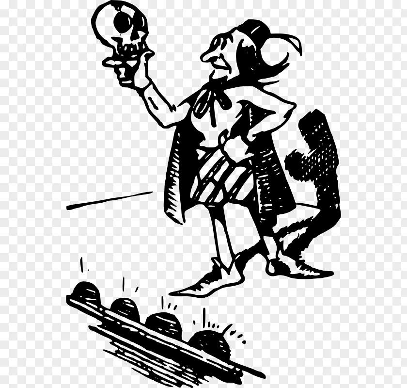 CARTOON STAGE Hamlet Clip Art PNG