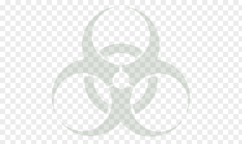 Design Biological Hazard Wheel Font PNG