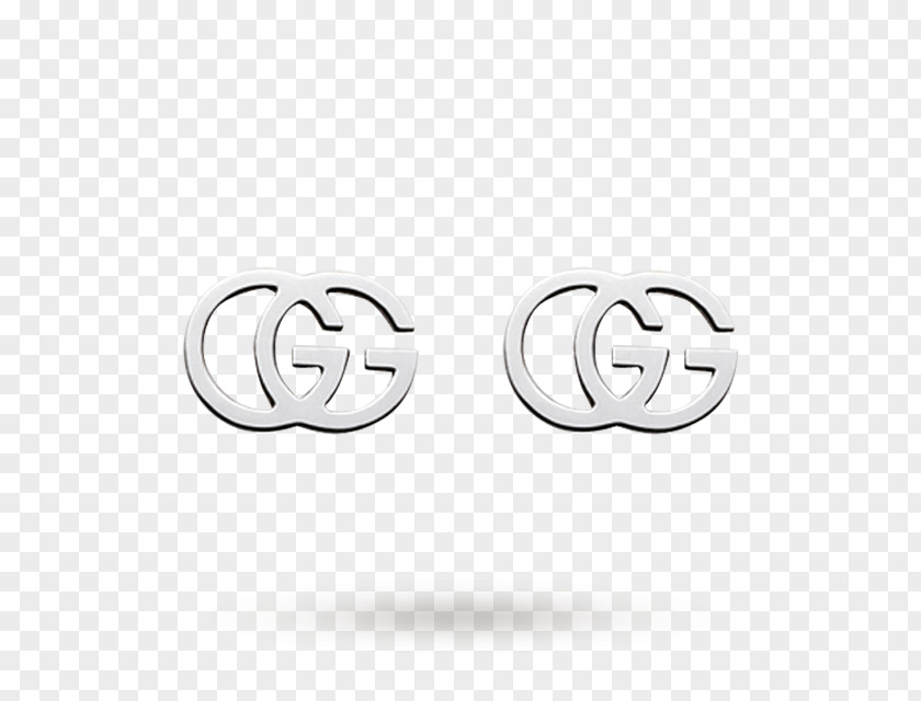 Gucci Logo Earring Jewellery Silver Gold Clothing Accessories PNG