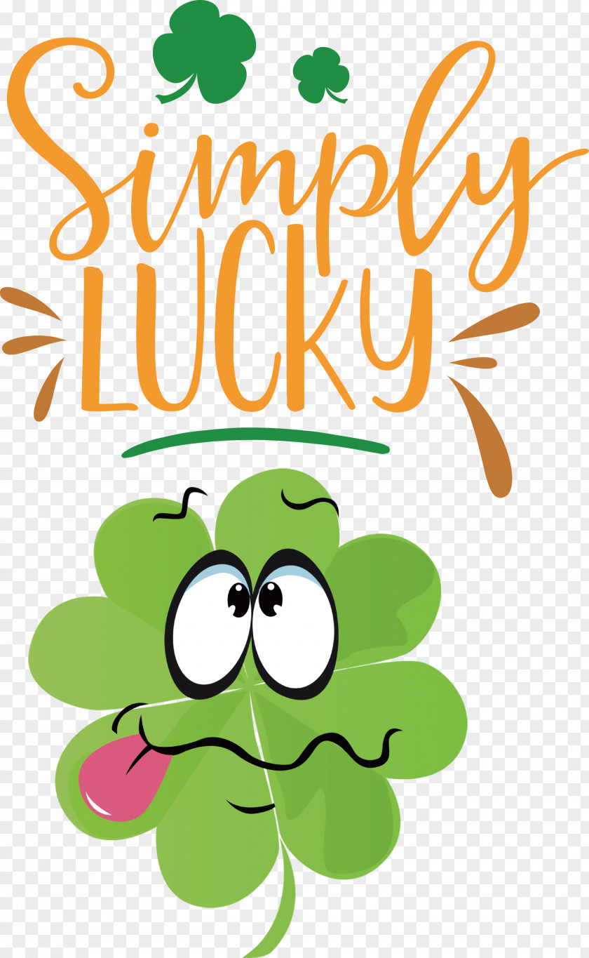 Simply Lucky St Patricks Day PNG