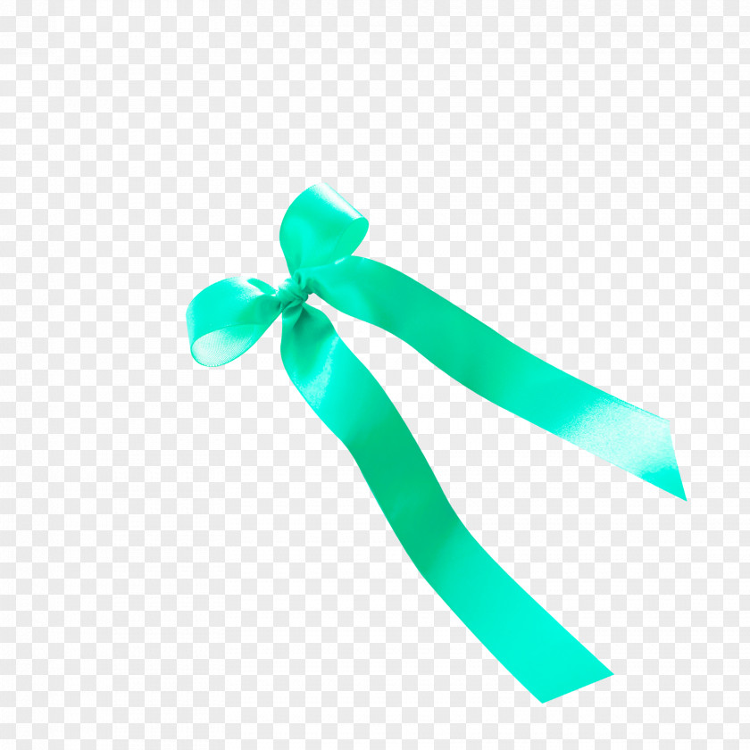 Bow Green Ribbon Font PNG