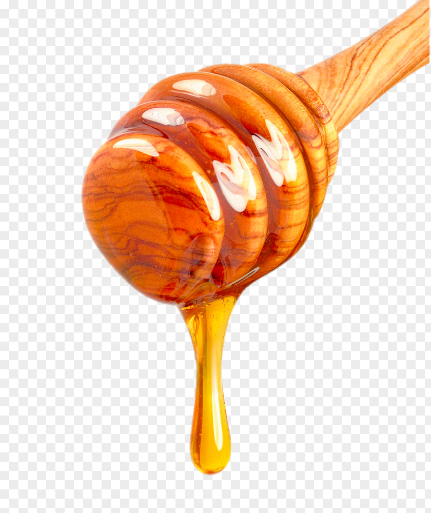 Creative Honey Stick Dripping Honeycomb Balsamic Vinegar Stock Photography PNG