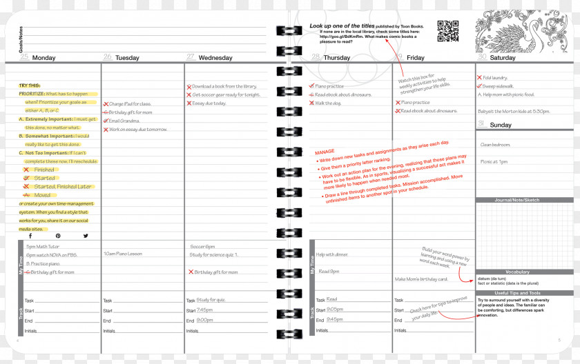 Day Planner Personal Organizer Paper Professional Organizing Start Late, Finish Rich: A No-Fail Plan For Achieving Financial Freedom At Any Age PNG