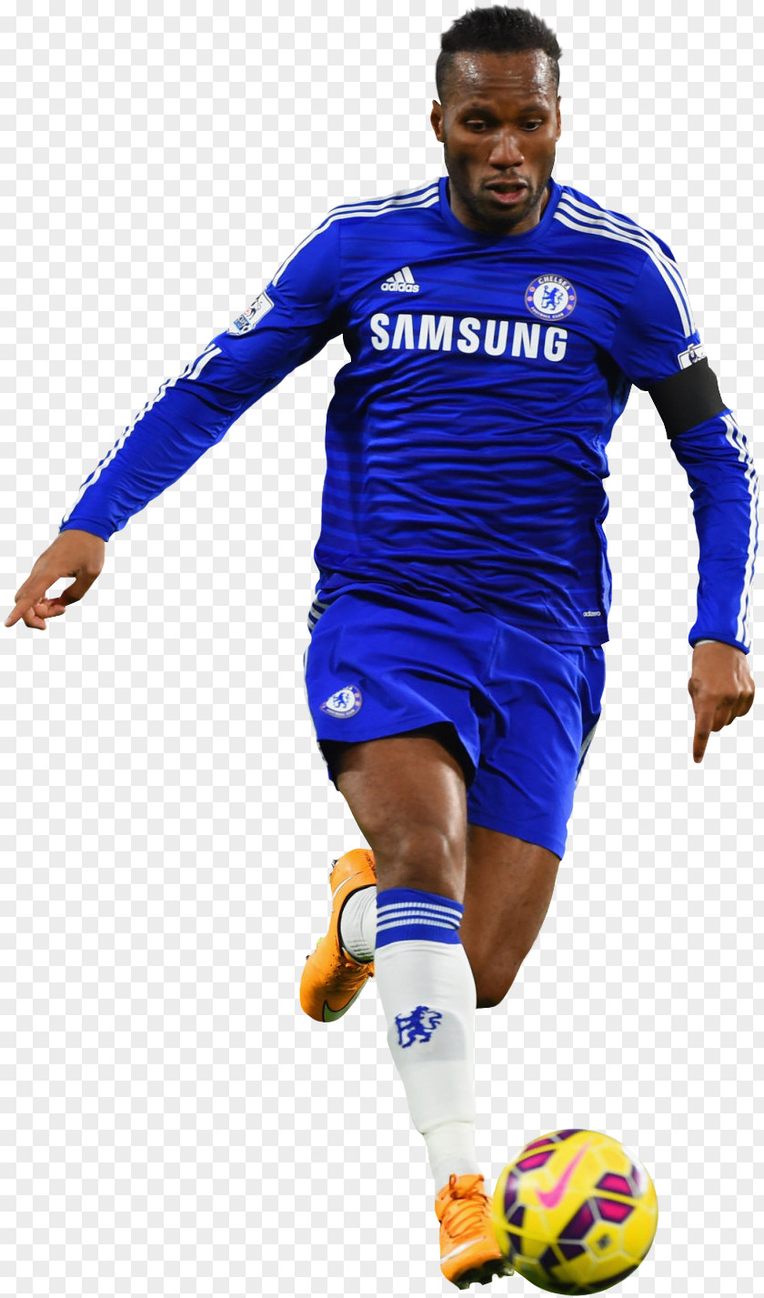 Football Didier Drogba Chelsea F.C. Rendering PNG