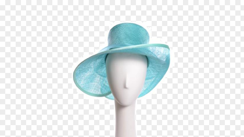 Kentucky Derby-hat Sun Hat Turquoise Aqua Cyan PNG
