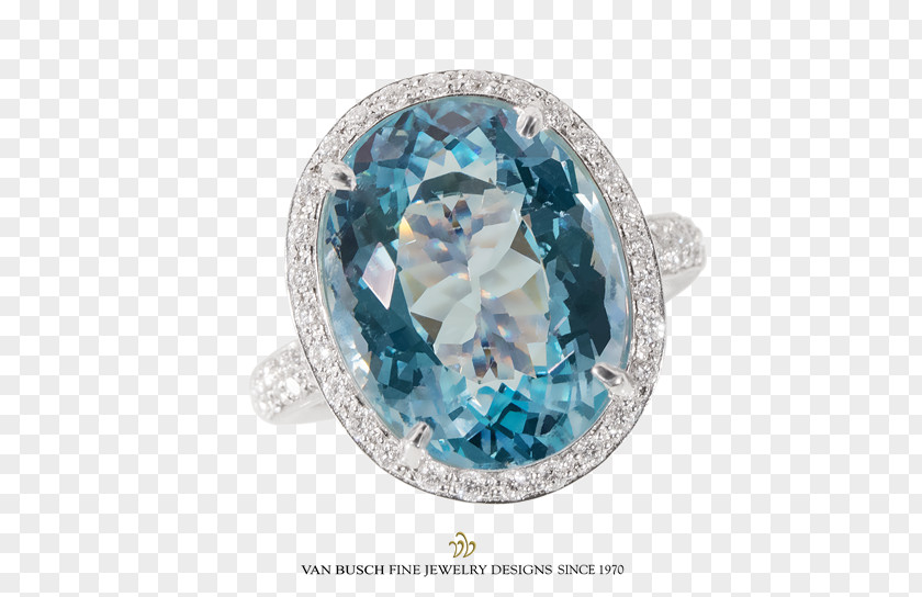 Aquamarine Rings Ring Diamond Sapphire Brilliant Stonesetting PNG