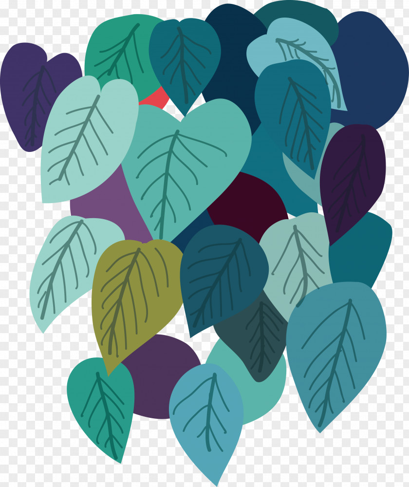 Hand-painted Leaves Vector Drawing Painting Leaf PNG