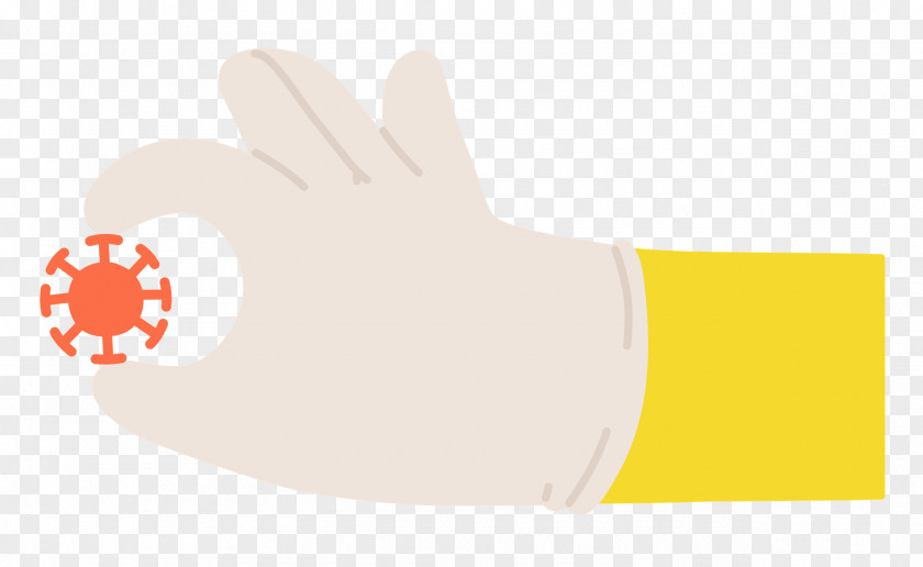 Hand Pinching Corona PNG