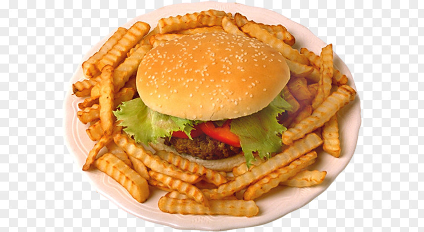 Hotgod French Fries Buffalo Burger Hamburger Fast Food Cheeseburger PNG