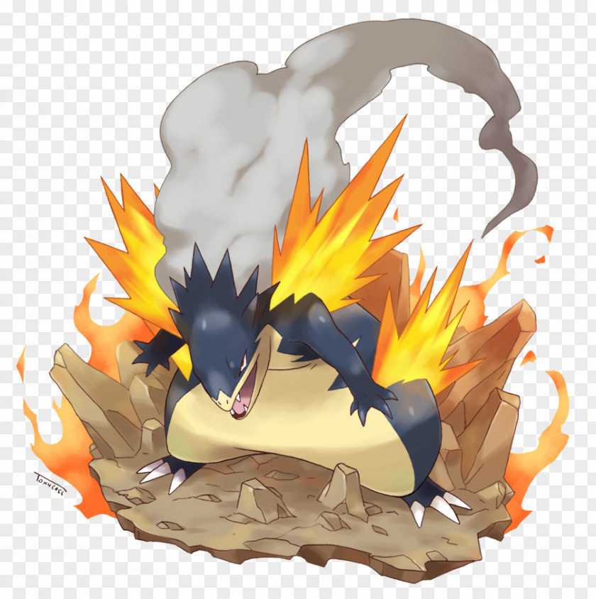 Pokemon Go Pokémon X And Y GO Typhlosion Art PNG