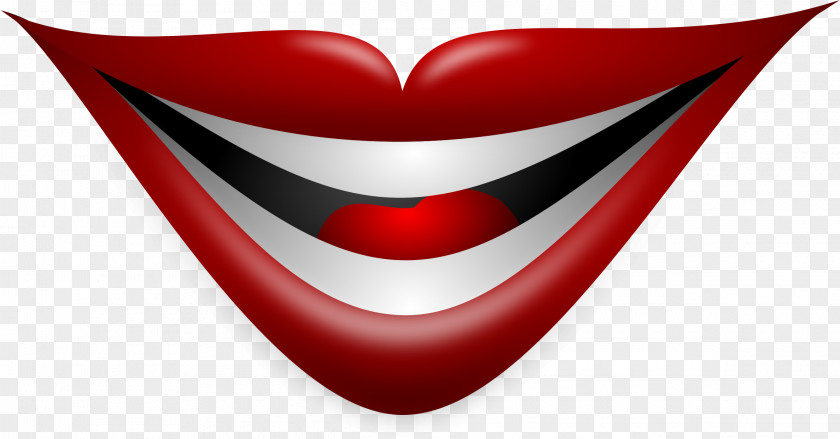 Smiling Mouth Clipart Joker Smile Lip Clip Art PNG