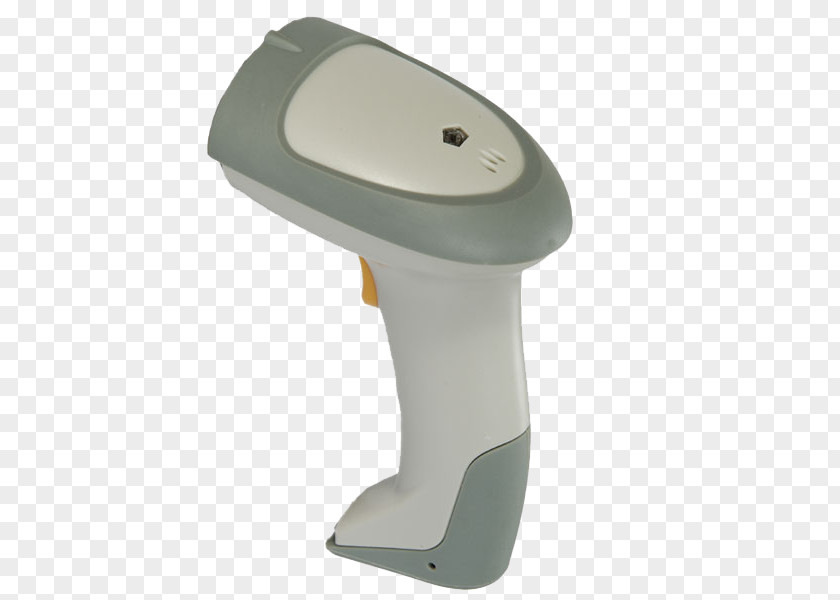 White Gray Wireless Handle Scanner Gun Lecco Image Barcode Reader RS-232 PNG